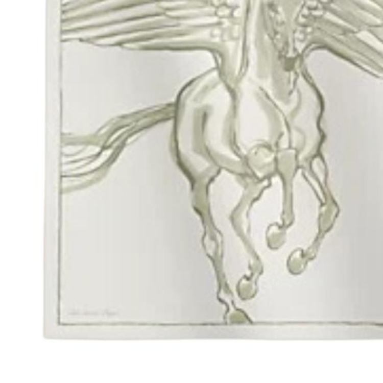 (Women) HERMES  Original Design White Silk Twill Scarf H003802S 12 圖 4