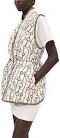 (Women) HERMES Reversible Printed Vest Multicolor H3H0163D290 (Women) HERMES Reversible Printed Vest Multicolor H3H0163D290