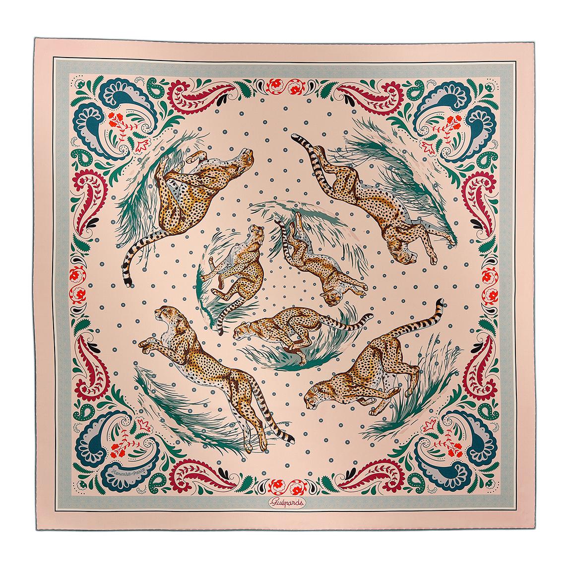 (Women) HERMES  Reversible Silk Scarf in Orange. H904166S 圖 4