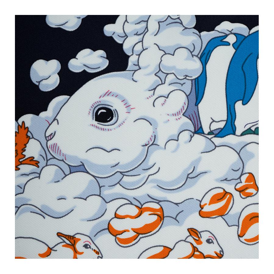 (Women) HERMES  Silk Scarf "My Cloud" Pattern 90x90cm H003900S-01 圖 3