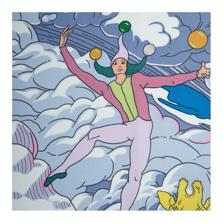 (Women) HERMES  Silk Scarf "My Cloud" Pattern 90x90cm H003900S-01 圖 4