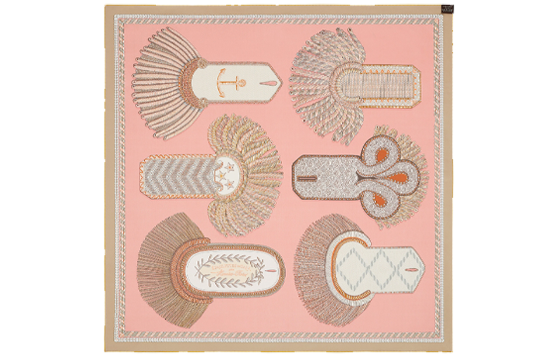 (Women) HERMES  Silk Scarf with Twill Pattern Multicolor. H903983S 05 圖 4