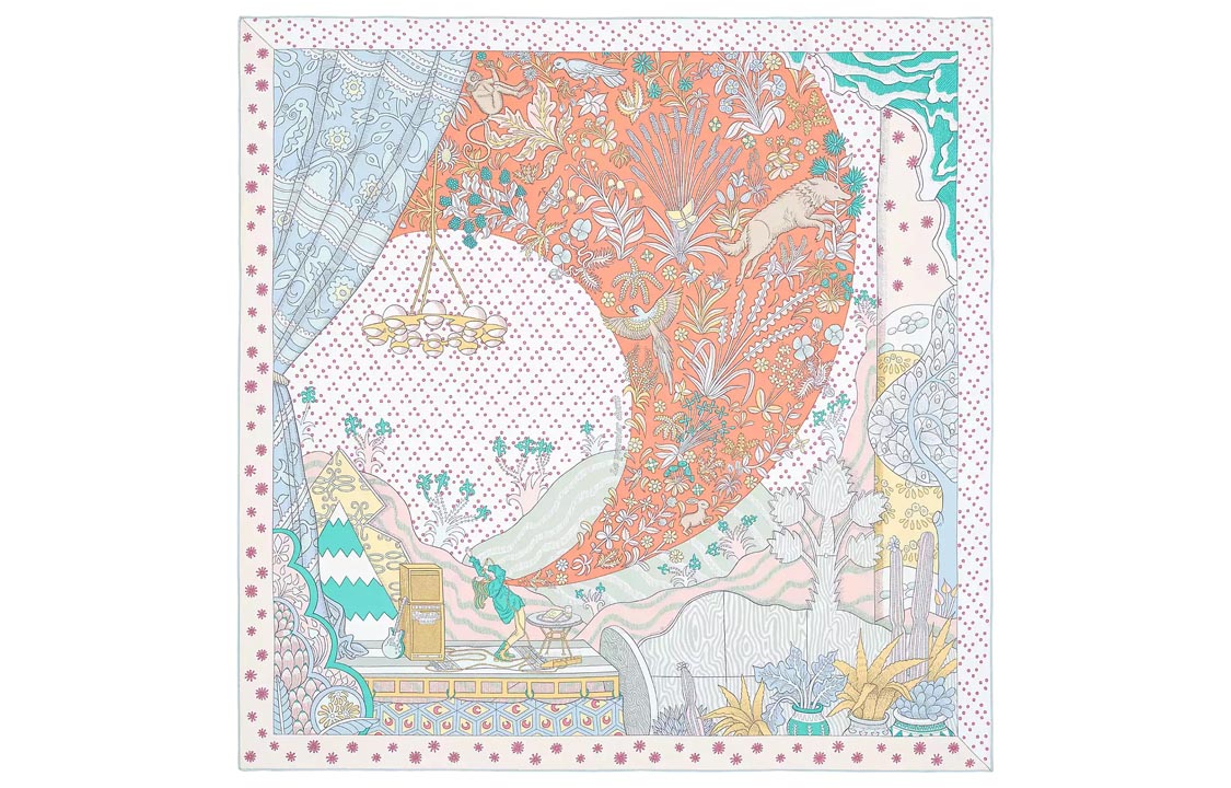 (Women) HERMES  Silk Twill Scarf H003799S-09 圖 2