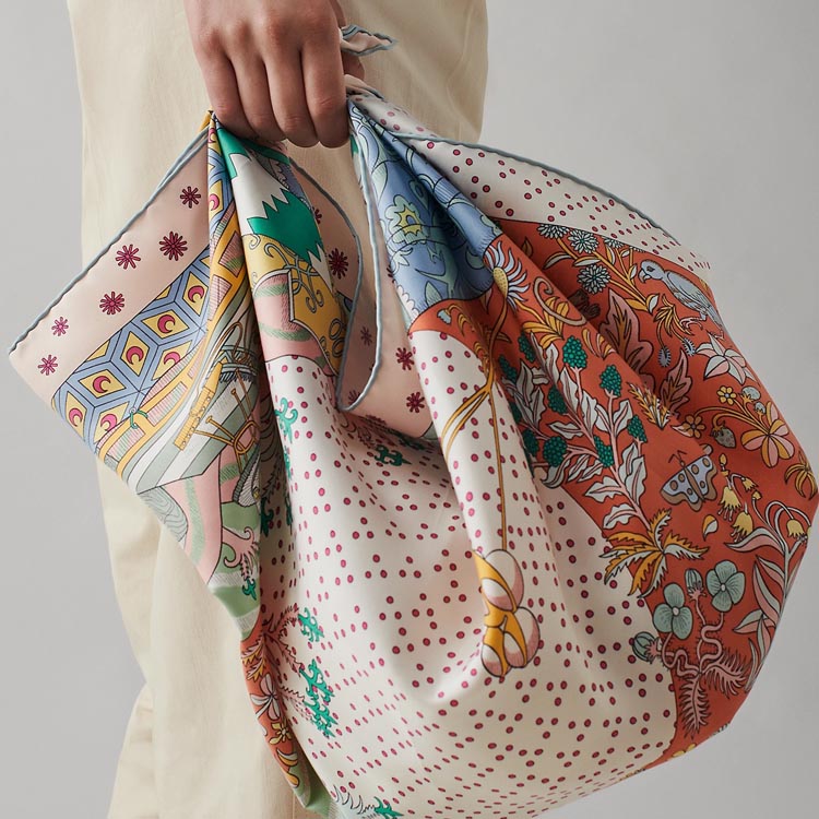 (Women) HERMES  Silk Twill Scarf H003799S-09 圖 3