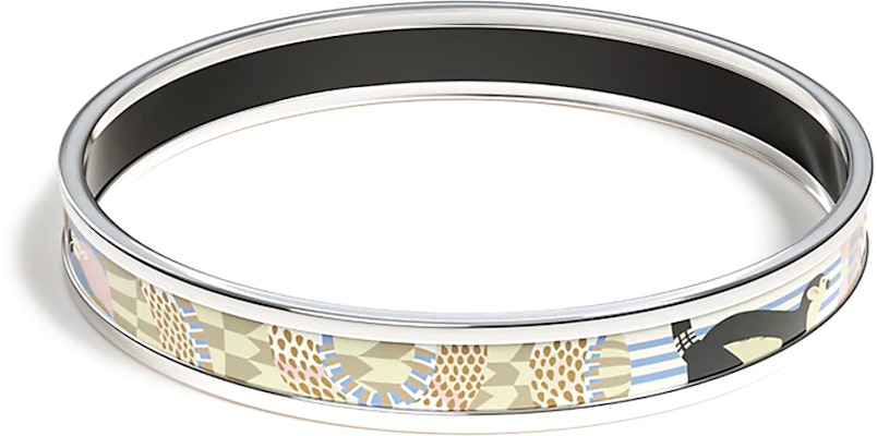 (W) HERMES Gelang Perak Bersadur Palladium dengan Reka Bentuk Haiwan H210004FPF365 Lookbook (W) HERMES Gelang Perak Bersadur Palladium dengan Reka Bentuk Haiwan H210004FPF365