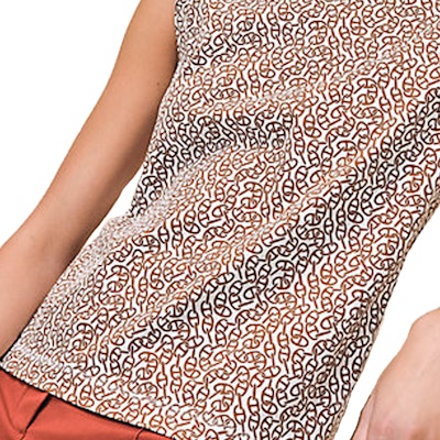 (Women) HERMES Sleeveless Loose Fit Printed Crew Neck T-Shirt H4E4625DB1W Purchase (Women) HERMES Sleeveless Loose Fit Printed Crew Neck T-Shirt H4E4625DB1W