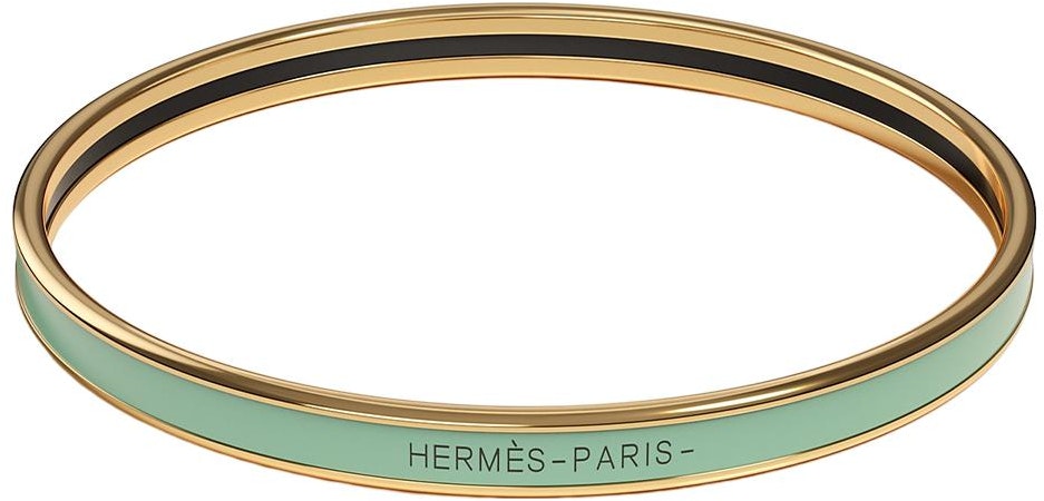 women-hermes-slim-enamel-bracelet-with-letter-print-h240001-f-7-z