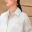 Purchase (W) HERMES Kemeja Putih Lengan Panjang Berpoket Solid Colour H4E0601DV90