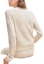 Sizing (Women) HERMES Solid Color Ribbed Knit Long-Sleeve Crewneck Sweater H4E2610D3A3
