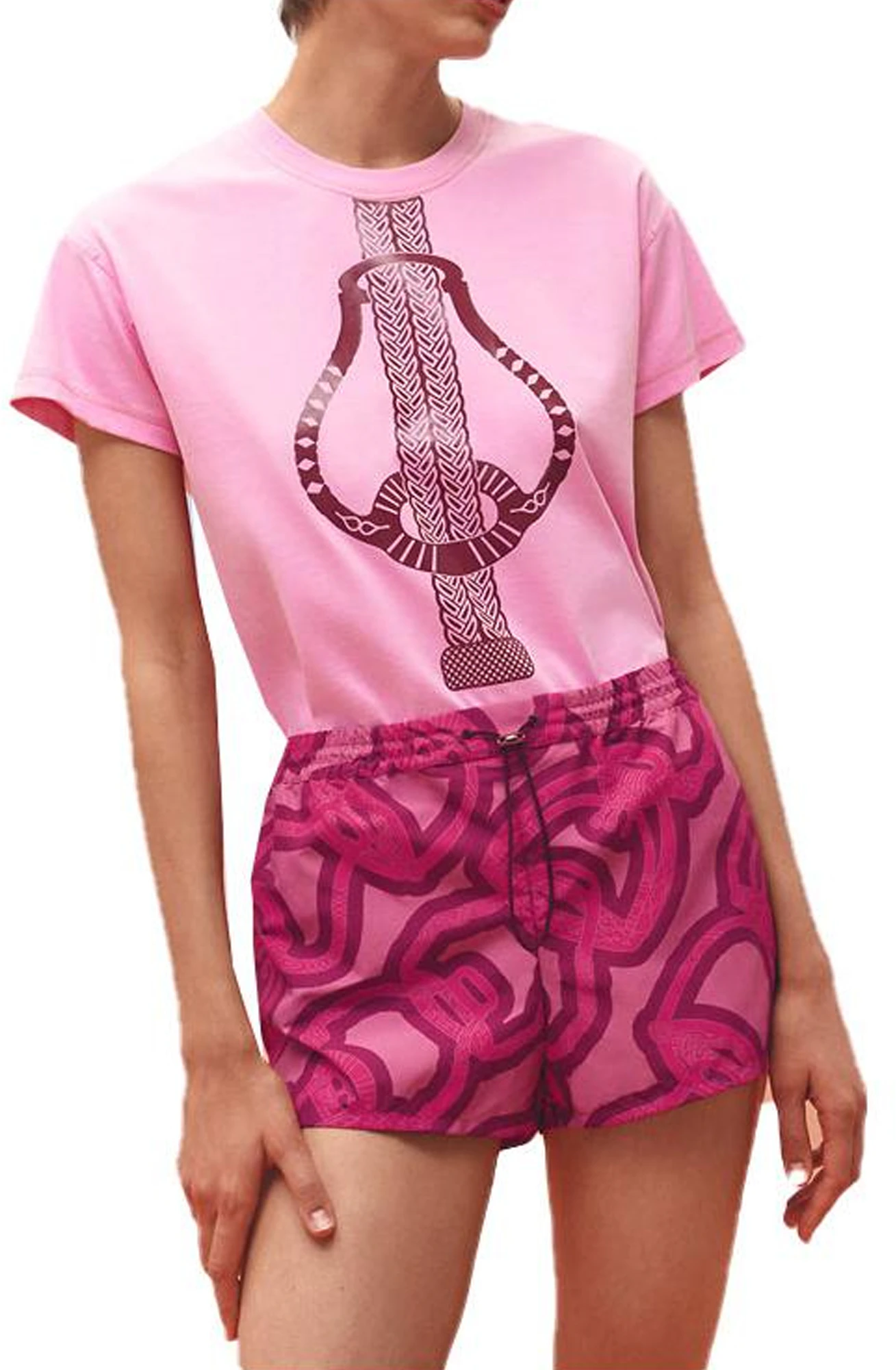 women-hermes-ss-23-geometric-print-high-waisted-shorts-rose-cassava-pink-h3-e0454-dwox
