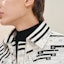 Details for (Women) HERMES Striped Print Long-Sleeve Jacket Multi-color H3H0258DU02