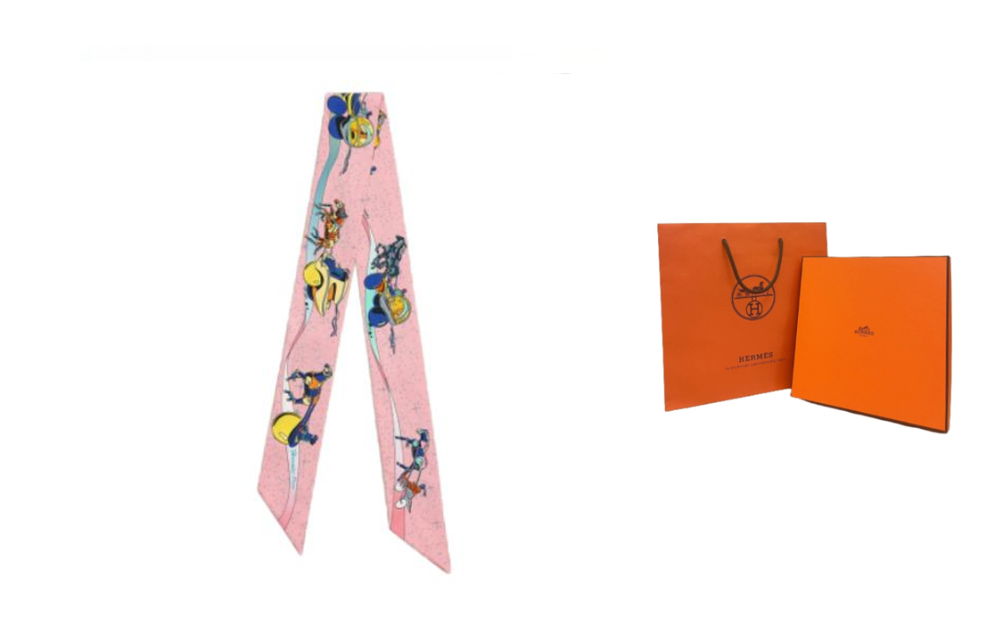 Lookbook (Women) HERMES  Stylish Comfortable Silk Scarf H063573S-06