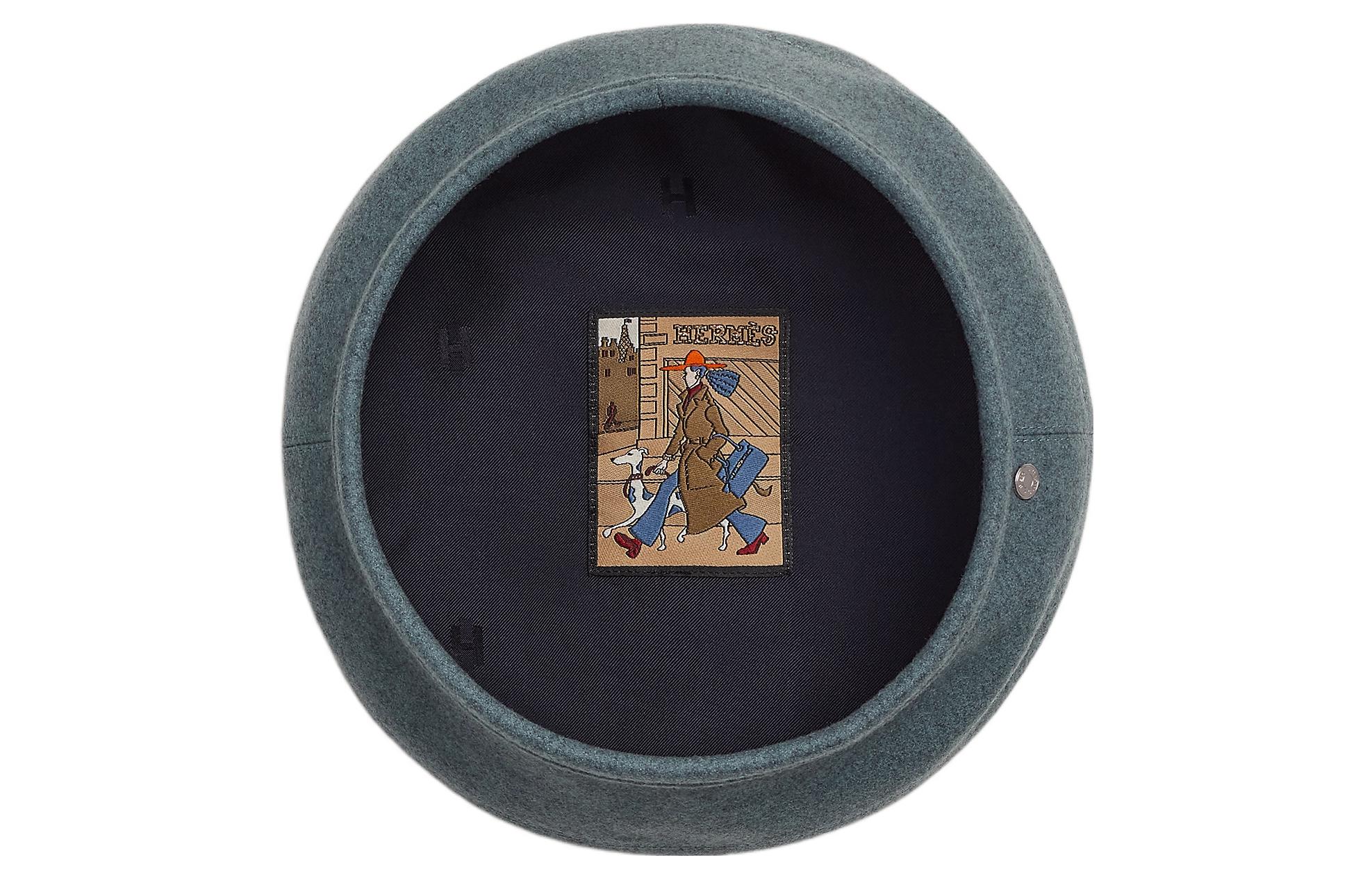 Lookbook (Women) HERMES  Stylish Versatile Cashmere Beret Hat H222023N-6U58