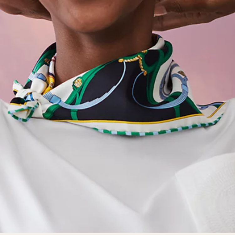 (Women) HERMES  Twill Silk Scarf - Multicolor Luxury Accessory H893989S-06 圖 3