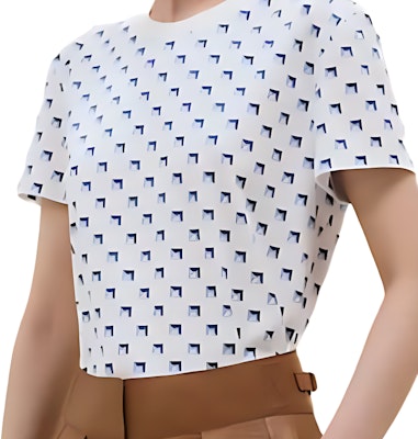 (W) Camiseta Blanca HERMES de Cuello Redondo Manga Corta Ajuste Regular. H5E4637DGDE Purchase (W) Camiseta Blanca HERMES de Cuello Redondo Manga Corta Ajuste Regular. H5E4637DGDE