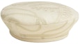 Order (Women) HERMES White Embroidered Color-Contrast Beret Hat. H222039N 9156