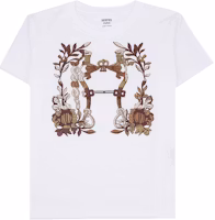 (Women) HERMES White Printed Graphic Short Sleeve Crewneck Regular T-Shirt H4E4629DA90 (Women) HERMES White Printed Graphic Short Sleeve Crewneck Regular T-Shirt H4E4629DA90