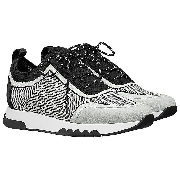 Lookbook (W) エルメス アディクトニット 黒白 H201108Z-02