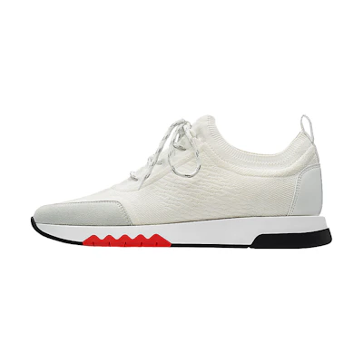 (W) HERMES Addict Knit 'White Grey'