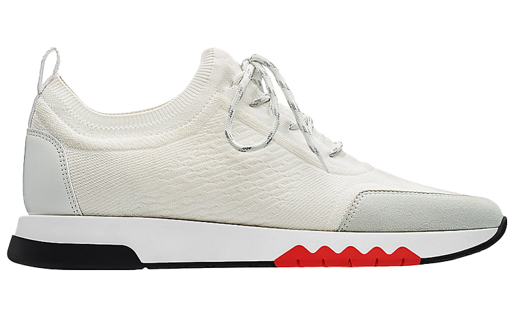 (W) HERMES Addict Knit 'White Grey' 圖 2