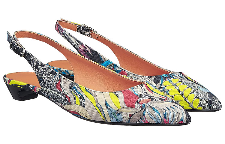 Lookbook (W) HERMES Albane ''Fantaisie Botanique'' Schoenen H201023Z-01