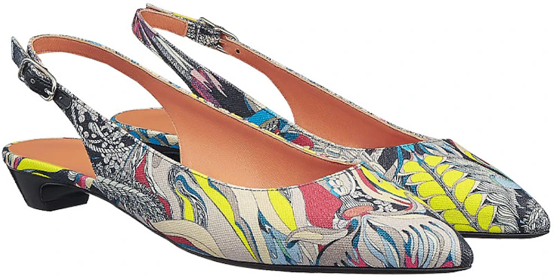 (W) HERMES Albane ''Fantaisie Botanique'' Schoenen H201023Z-01 Lookbook (W) HERMES Albane ''Fantaisie Botanique'' Schoenen H201023Z-01