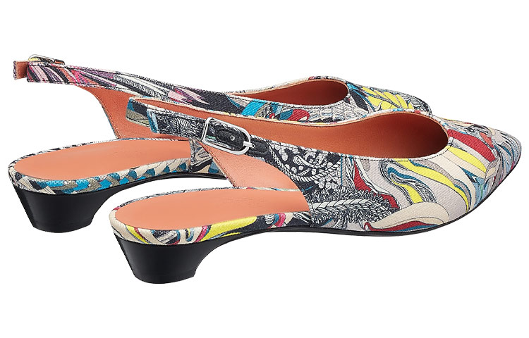 Shop (W) HERMES Albane ''Fantaisie Botanique'' Schoenen H201023Z-01