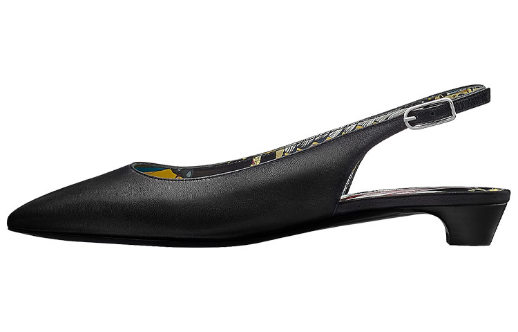 (Women) HERMES Albane 'Fantaisie Botanique Black' H201022Z-02