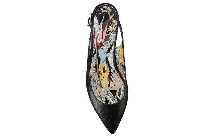 Purchase (W) HERMES Albane ''Fantaisie Botanique Zwart'' H201022Z-02