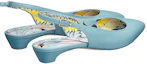 Shop (W) HERMES Albane ''Fantaisie Botanique Dorset Blauw'' H201022Z-3K