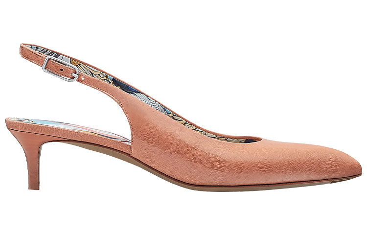 (W) HERMES Alix 40 High Heels 'Brown Pink' 圖 2