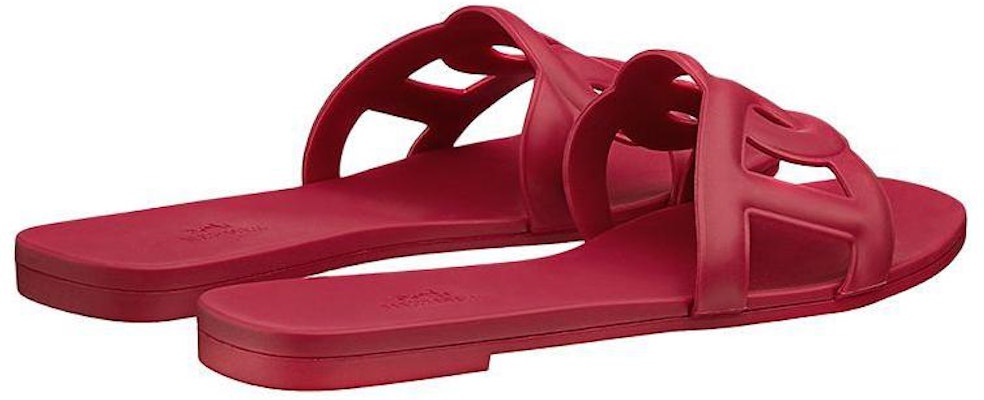 (W) HERMÈS Aloha Sandalia de Goma 'Burgundy Fashion' H201157Z-9U Shop (W) HERMÈS Aloha Sandalia de Goma 'Burgundy Fashion' H201157Z-9U