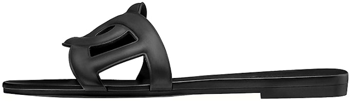 (Women) HERMES Aloha Sandal 'Black Leather Fashion' H201157Z--02 (Women) HERMES Aloha Sandal 'Black Leather Fashion' H201157Z--02