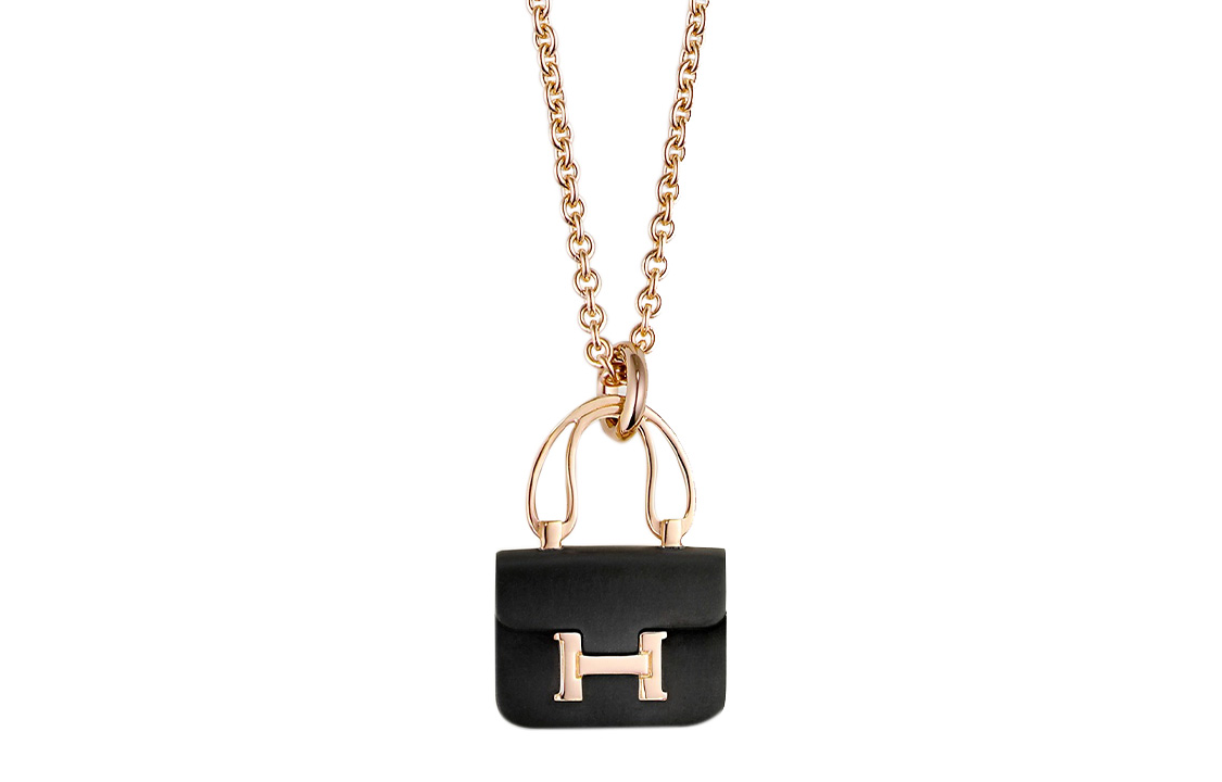 (Women) HERMES Amulettes Constance Rose Gold Pendant Necklace for Women H221354B-00 圖 2