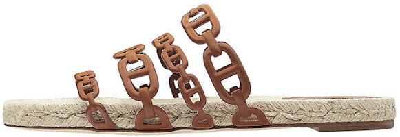 (Women) HERMES Ancone Sandals 'Gold Brown' H201147Z-A3 (Women) HERMES Ancone Sandals 'Gold Brown' H201147Z-A3