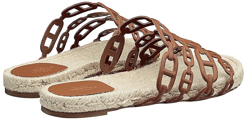 (W) Sandal HERMES Ancone 'Emas Coklat' H201147Z-A3 Shop (W) Sandal HERMES Ancone 'Emas Coklat' H201147Z-A3