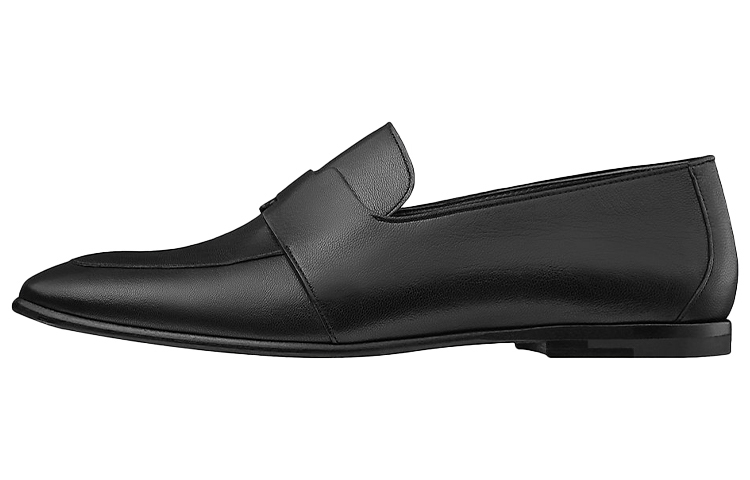 (Women) HERMES Ancora 'Black Goat Leather' H202082Z-03