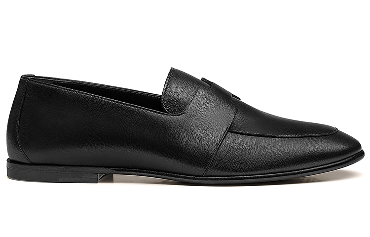 Order HERMES愛馬仕 Ancora 簡約 舒適 平底樂福鞋 女士休閒單鞋 女款 黑色