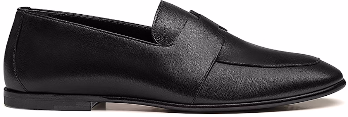 (Women) HERMES Ancora 'Sleek Black Loafer' H212227Z-02 Order (Women) HERMES Ancora 'Sleek Black Loafer' H212227Z-02