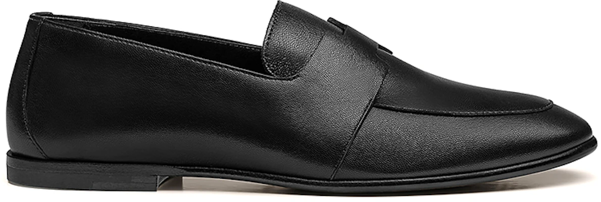 (Women) HERMES Ancora 'Sleek Black Loafer' H212227Z-02 Order (Women) HERMES Ancora 'Sleek Black Loafer' H212227Z-02