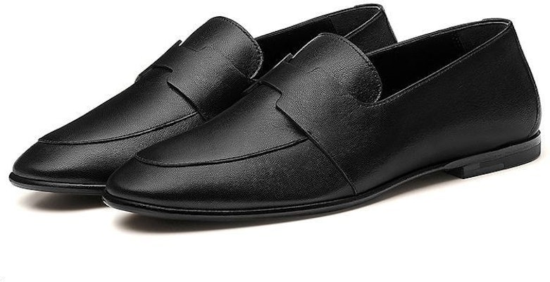 (Women) HERMES Ancora 'Sleek Black Loafer' H212227Z-02 Lookbook (Women) HERMES Ancora 'Sleek Black Loafer' H212227Z-02