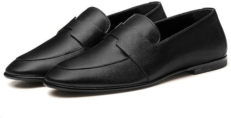 (Women) HERMES Ancora 'Sleek Black Loafer' H212227Z-02 Lookbook (Women) HERMES Ancora 'Sleek Black Loafer' H212227Z-02