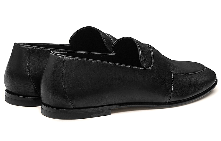 Purchase HERMES愛馬仕 Ancora 簡約 舒適 平底樂福鞋 女士休閒單鞋 女款 黑色