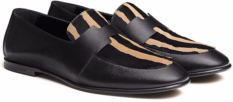 (Women) HERMES Ancora Loafer 'Black' H212245Z-03 Lookbook (Women) HERMES Ancora Loafer 'Black' H212245Z-03