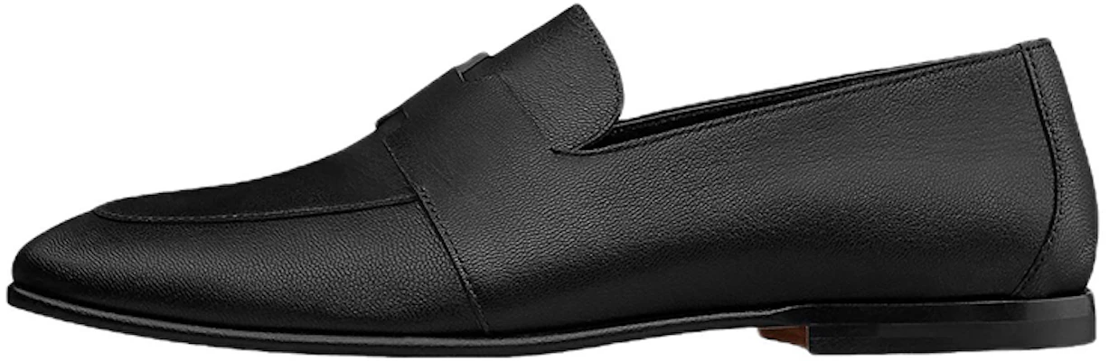 (Women) HERMES Ancora Loafer 'Black Goat Leather' H211154Z-02 Buy (Women) HERMES Ancora Loafer 'Black Goat Leather' H211154Z-02