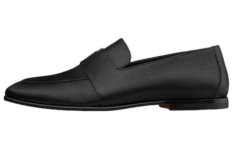 (Women) HERMES Ancora Loafer 'Black Goat Leather' H211154Z-02