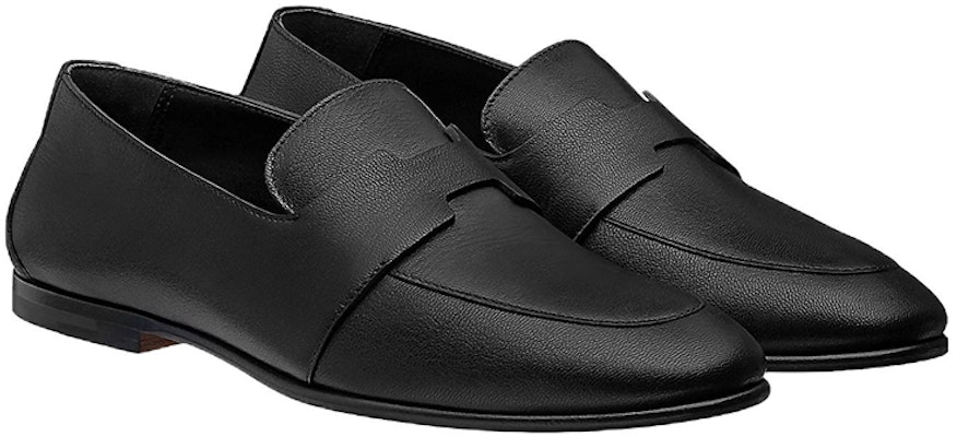 (Women) HERMES Ancora Loafer 'Black Goat Leather' H211154Z-02 Lookbook (Women) HERMES Ancora Loafer 'Black Goat Leather' H211154Z-02