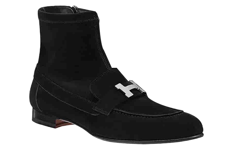 (W) HERMES Ankle Boot 'Black Zipper Fashion' 圖 2