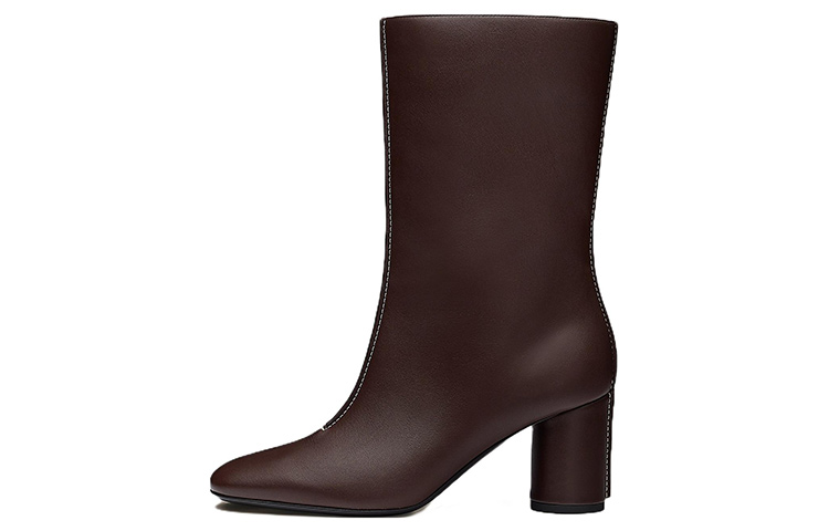 (Women) HERMES Ankle Boot 'Brown High Heel' H212046Z-F9
