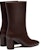 (W) HERMES But Wanita 'Tinggi Coklat' H212046Z-F9